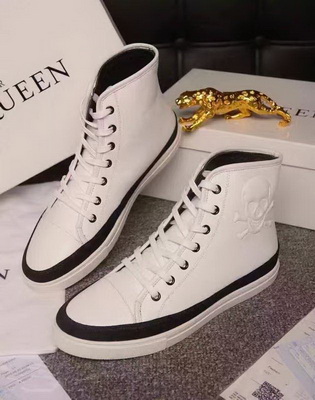 Alexander McQueen High-Top Fashion Men Shoes--002